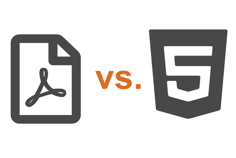 PDF vs. HTML – was ist besser?